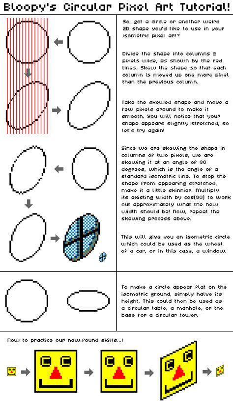 Circular Pixel Art Tutorial By PlanetBloopy On DeviantArt Piskel Art