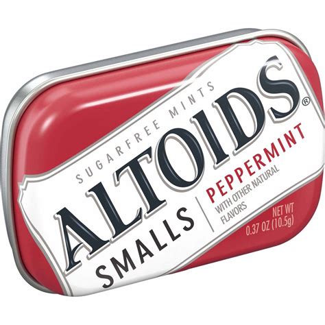 Altoids Smalls Peppermint 37 Oz Tin Midwest Distribution
