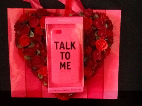 Victorias Secret Iphone 5 5s Flexible Hard Case Pink Talk To Me Glitter