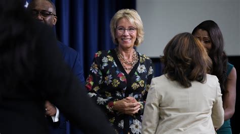 betsy devos reverses obama era policy on campus sexual assault investigations the new york times