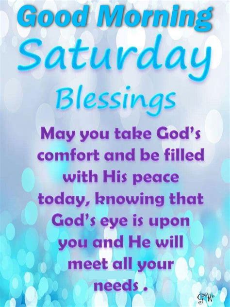 Good Morning Saturday Blessings Religious Quote Pictures