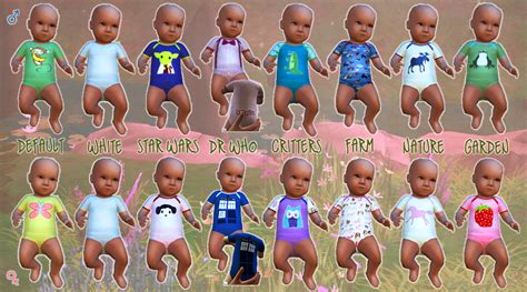 Sims 4 Custom Content Finds Lavieensims Oh Baby I