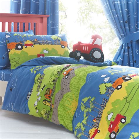 Junior Duvet Cover Sets Toddler Bedding Dinosaur Christmas Cars Animals