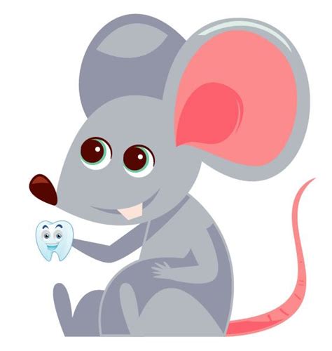 A Cartoon Mouse Holding A Toothbrush In Its Hand
