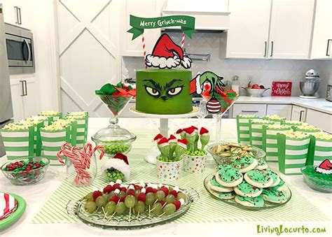 How the grinch stole christmas (also known as dr. Adorable Grinch Cake and Grinch Christmas Party Ideas!