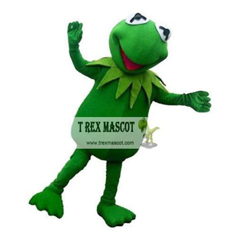 Giant Kermit The Frog Mascot Costume