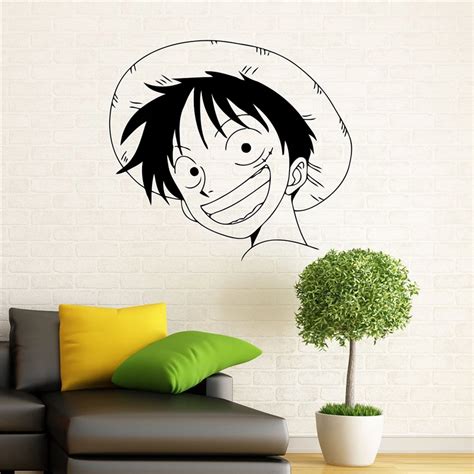 One Piece Monkey D Luffy Wall Decals Anime Room Anime Decor Luffy My