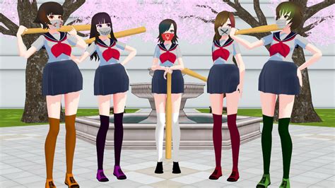 Mmd X Yandere Simulator Delinquents By Mmdvince On Deviantart