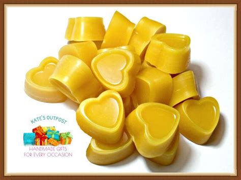 Beeswax Heart Tart Melts Heart Tart Melt Heart Wax By Katesoutpost