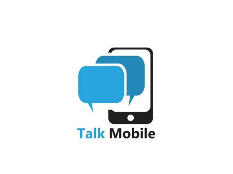 Talk Mobile App Logo 11480439 Vector Art At Vecteezy