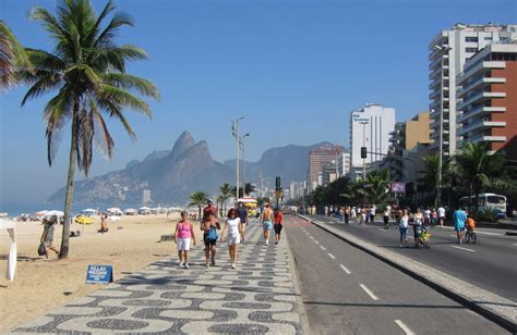 Ipanema Beach Beautiful Place In Rio De Janeiro Brazil Travel Featured
