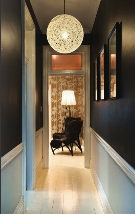 Medium or dark trim (wood or painted) with a light paint colour is high contrast. Pin by Catherine Nelson on Hall Closet Hallway Closet to Craft storage or workspace | Black ...