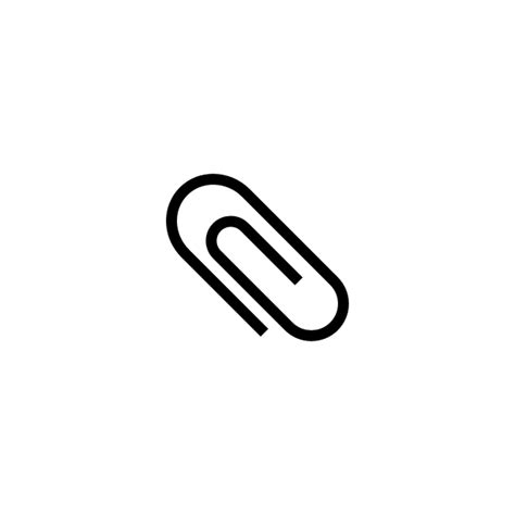 Paper Clip Icon Transparent Paper Clippng Images And Vector Freeiconspng