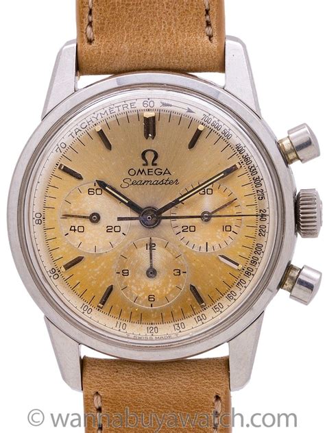 Omega Seamaster Chronograph Ref 105004 64 Calibre 321 Circa 1965