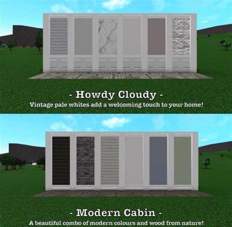 Pin By Gg 🖤 On Bloxburg Builds And Tips House Color Schemes House