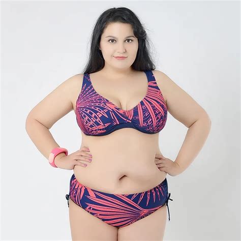 Brand New Big Women Plus Size Swimsuit Sexy Brazilian Busty Lady