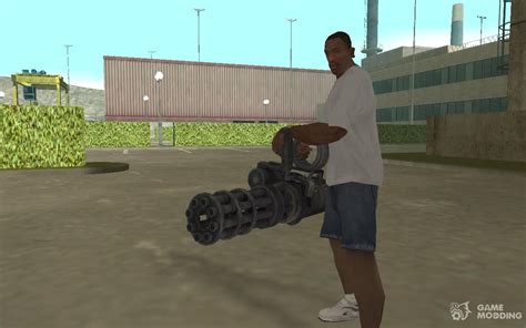 Minigun For Gta San Andreas