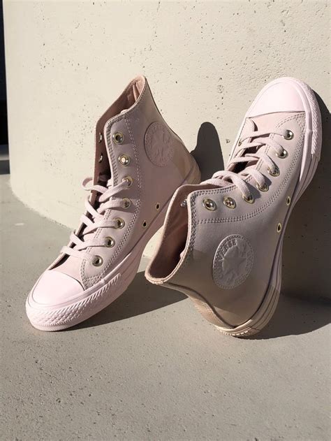 Converse On Mercari Pink Leather Converse Sneakers Fashion Fashion