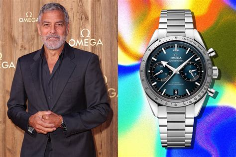 George Clooneys Uk Perfect Replica Omega Speedmaster 57 Watch Is A
