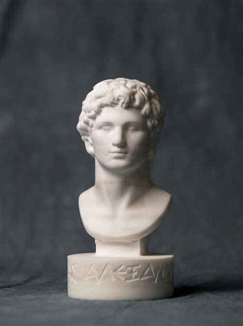 Buy Marble Bust Of Alexander The Great Statue Carved Greek Marble