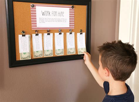 Chore Charts For Kids The Idea Room