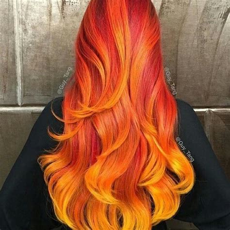 Fire Hair Pour Une Chevelure Tout Feu Tout Flamme