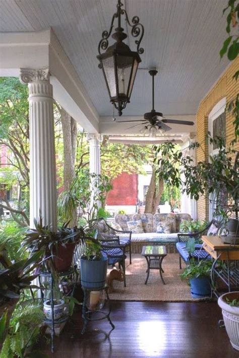 Get the latest expert advice and ideas on home decor styles, storage, layouts and remodels. Southern Porch | Outdoor rooms, Elegant bedding, Patio