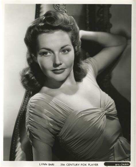 Lynn Bari By Frank Powolny Actresses Classic Hollywood American Actress