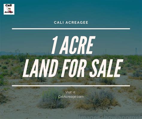Acre Land For Sale Cali Acreage
