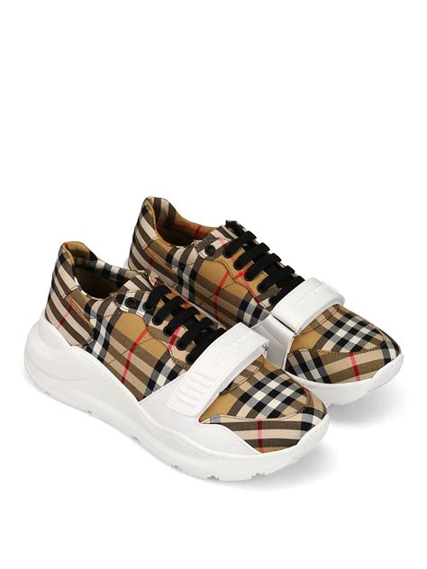 Shop with afterpay on eligible items. Burberry - Regis canvas and rubber sneakers - trainers - 4078689