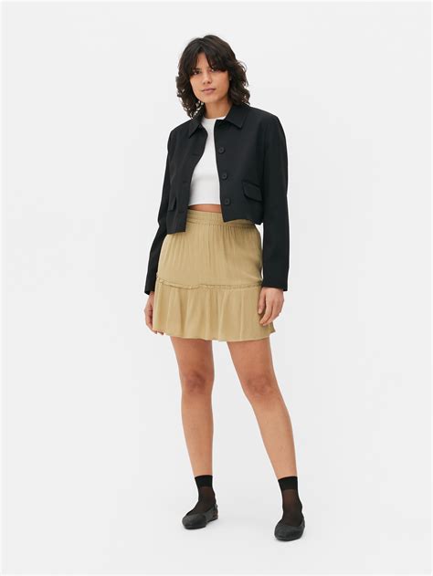 Tiered Mini Skirt Primark