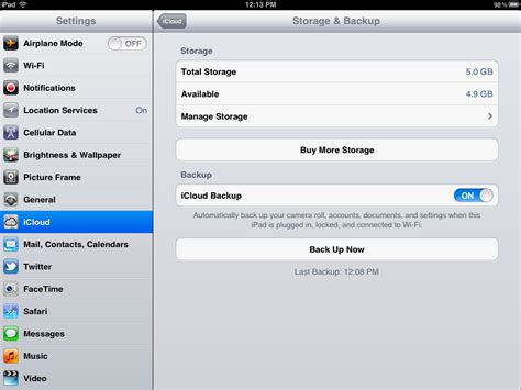 How to bring them back? How to Use iCloud on iPad iOS 5