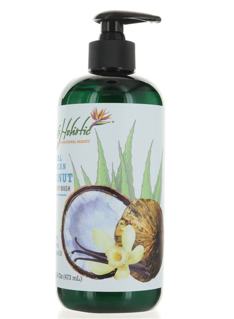 Tropical Caribbean Coconut Natural Body Wash Infused With Essential Oi