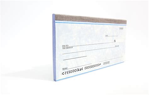 Blank Check Stock Photo Download Image Now Istock