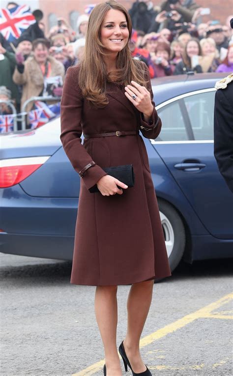 Marsala Momma From Kate Middletons Many Many Maternity Coats E News