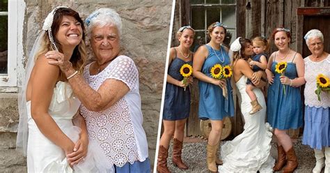 bride asks 92 year old grandmother to be bridesmaid she is my best friend bridesmaid