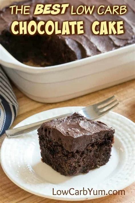 These mouthwatering treats swap ingredients like refined flour for almond flour, and chocolate chips for cocoa. Best Low Carb Chocolate Cake Recipe | Low Carb Yum