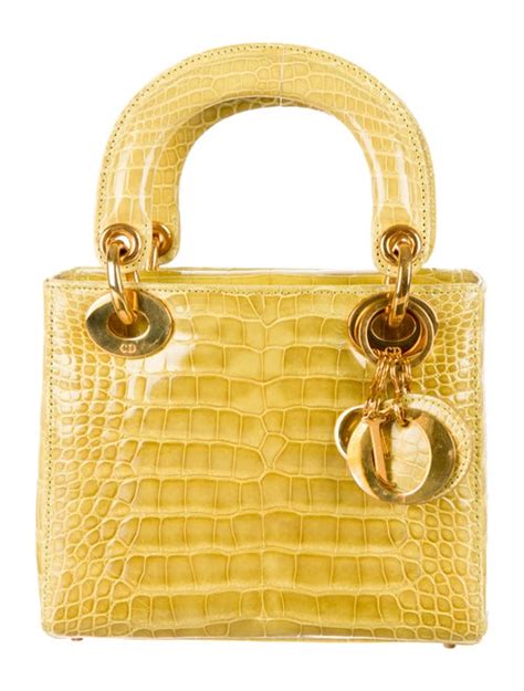 Christian Dior Small Crocodile Lady Dior Bag Handbags Chr29126