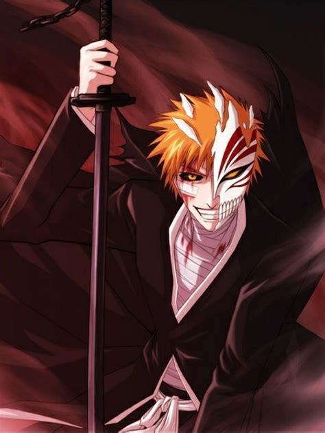 768x1024 Anime Bleach Bleach Ichigo Kurosaki Wallpaper Móvil Lejía De