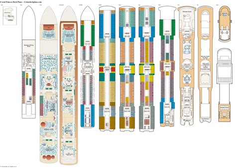 Princess Cruise Ship Floor Plans Floorplansclick