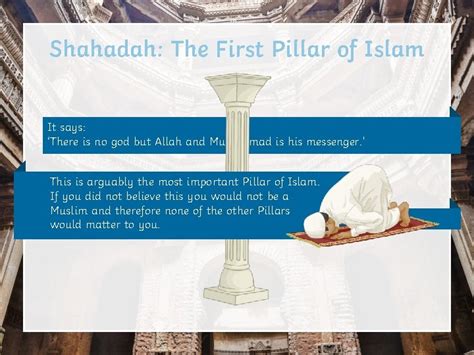 Re The Five Pillars Of Islam Learning Objective