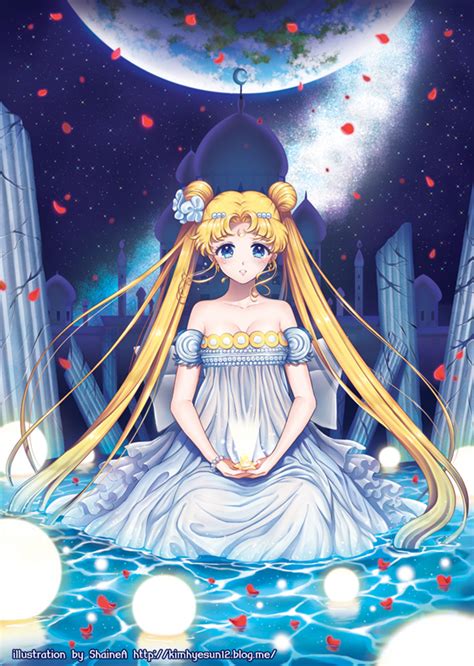 Tsukino Usagi And Princess Serenity Bishoujo Senshi Sailor Moon Drawn By Shainea Danbooru