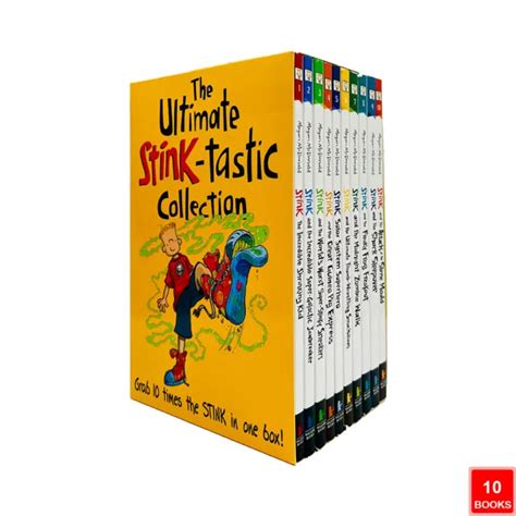 The Ultimate Stink Tastic Collection 10 Books Box Set By Megan Mcdonald