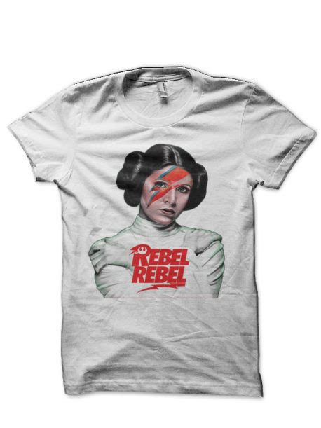 Princess Leia Rebel White T Shirt Swag Shirts