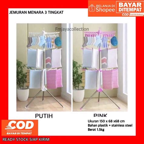 Jual Folding Jemuran Menara Jemuran Menara Lipat Jemuran Baju