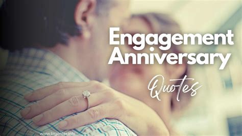 100 Best Engagement Anniversary Quotes Bigenter