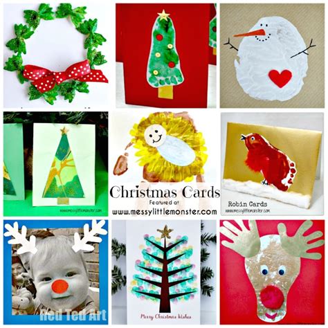 Maybe you would like to learn more about one of these? Christmas Card Ideas - Messy Little Monster