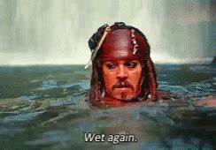 Jack Sparrow Gif Jack Sparrow Wet Again Discover Share Gifs