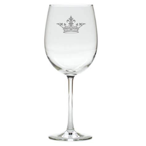 Crown Design Wine Glasses