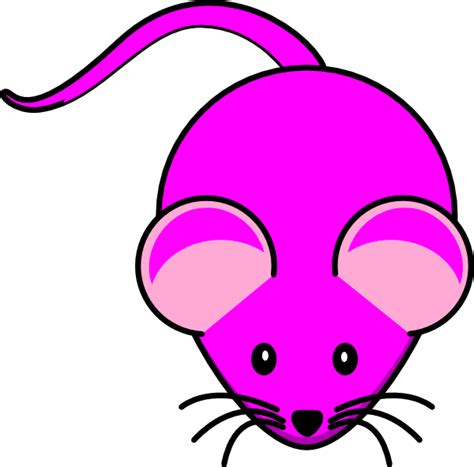 Pink Mouse Clip Art At Vector Clip Art Online Royalty Free